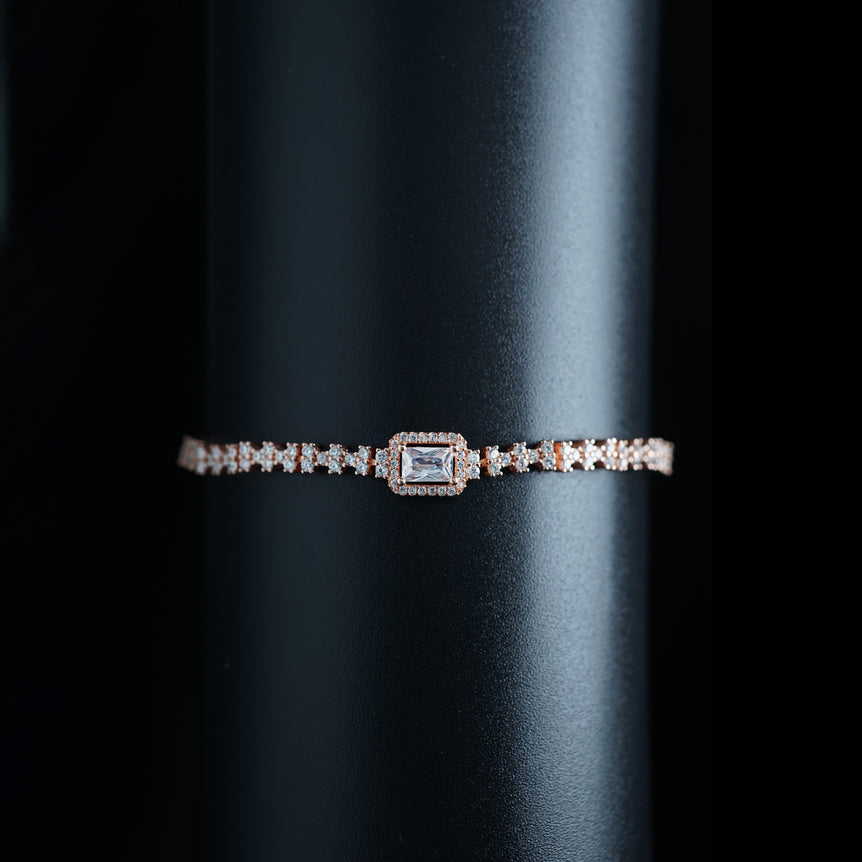 Ethereal Gemstone rose gold Bracelets