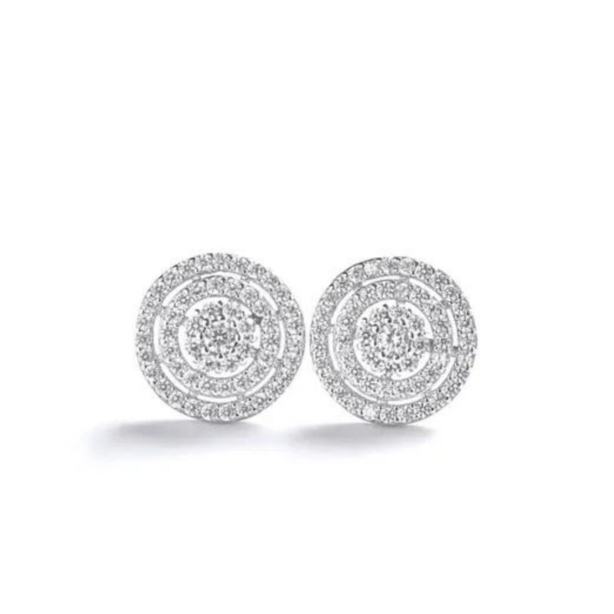 Crystal Mandala Earrings