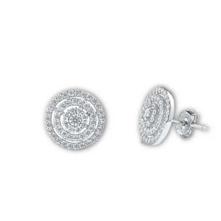 Crystal Mandala Earrings